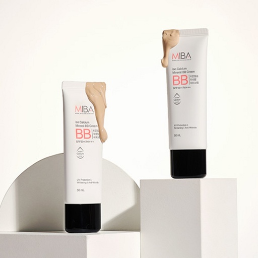 [SKU_4YQLHD_FMSJCZ] Miba Ion Calcium Mineral BB Cream SPF50+ PA+++ 50ml