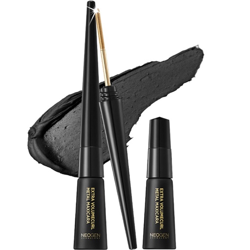 [SKU_YHVWMG_1MLGJ6D] Neogen Dermalogy Extra Volume Curl Metal Mascara 4ml + Refill 4ml Set