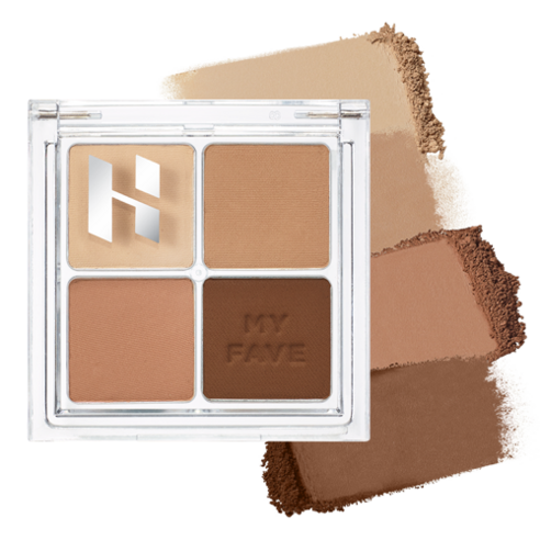 [SKU_204OCAW_86NX61G] Holika Holika My Fave Eyeshadow Palette 6.5g