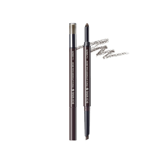 [SKU_OOH6V3_16D7L3C] The Saem Eco Soul Pencil & Powder Dual Eyebrow Auto Pencil 0.3g