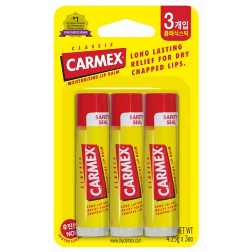 [SKU_2XNCLKE_6907K0N] Carmex Moisturizing Classic Stick Lip Balm 4.25g