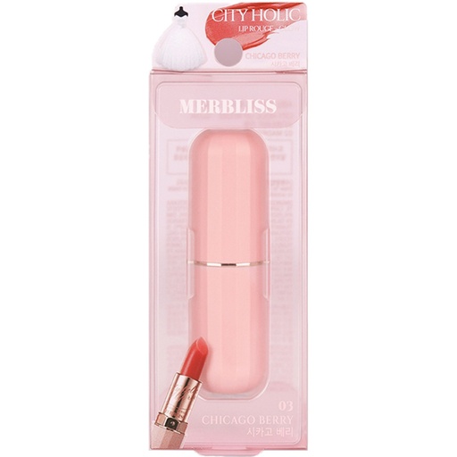 [SKU_35WL8LB_7LA683Z] Merbliss City Holic Lip Rouge Glow