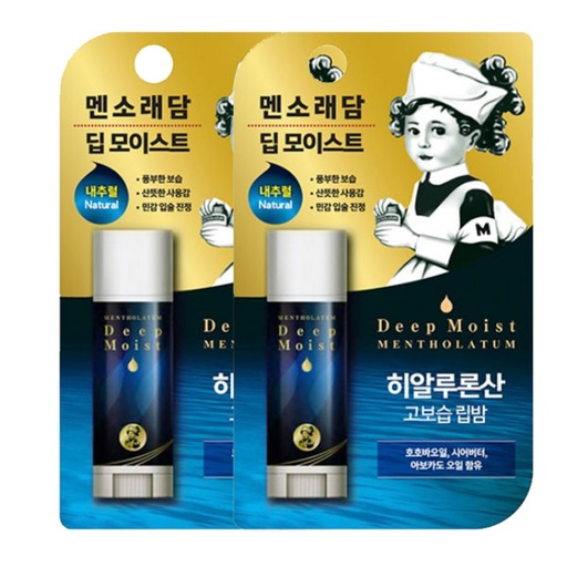 [SKU_T7YQAC_1DRA0CJ] Mentholatum Deep Moist Lip Balm Natural