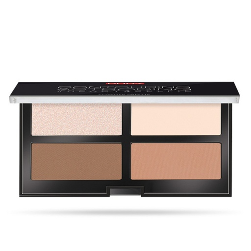 [SKU_N123ZQ_145JM6U] Puppa Milano Contouring and Strobing Makeup Paled Ready 4 Selfie 17.5g