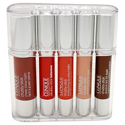 [SKU_1VPD0T_5N8WUI] Clinique Chevy Stick for Cheek Eyes and Lip Set