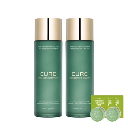 [SKU_XUX5OC_1LK46XR] Kim Jung Moon Aloe Cure Hydra Soothing Emulsion 130ml x 2p