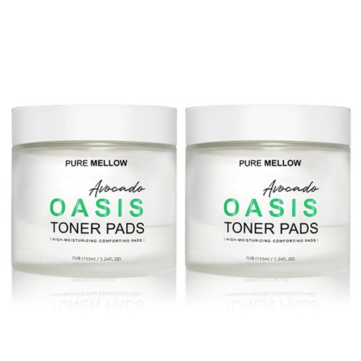 [SKU_4NJZSV_1AM8YFL] Pure Mellow Avocado Oasis Toner Pad 70p