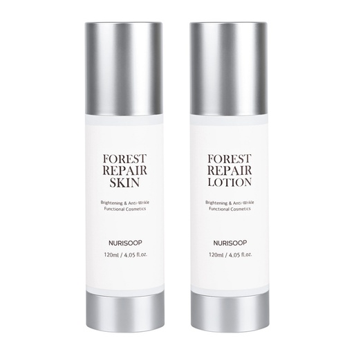 [SKU_OSZR93_16LGP26] Nurisup Forest Repair Skin 120ml + Lotion 120ml Set