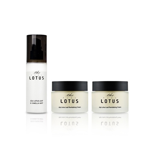 [SKU_2S5Q8Q9_53VN8C4] The Pure Lotus Jeju Lotus Leaf Mist + Cream 2p Set