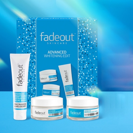 [SKU_2ZXE2CB_6NFLNSV] Fade Out Advanced Whitening Day Cream 50ml + Night Cream 50ml + Facial Wash 100ml Gift Set