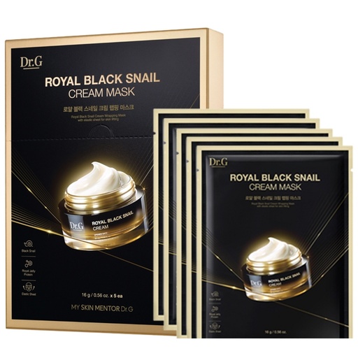 [SKU_2XURG78_6AAQLV8] Dr.G Royal Black Snail Cream Mask