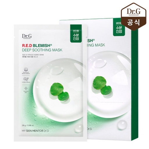 [SKU_2XSA0OD_69WVID1] Dr.G Red Blemish Deep Soothing Mask 280g