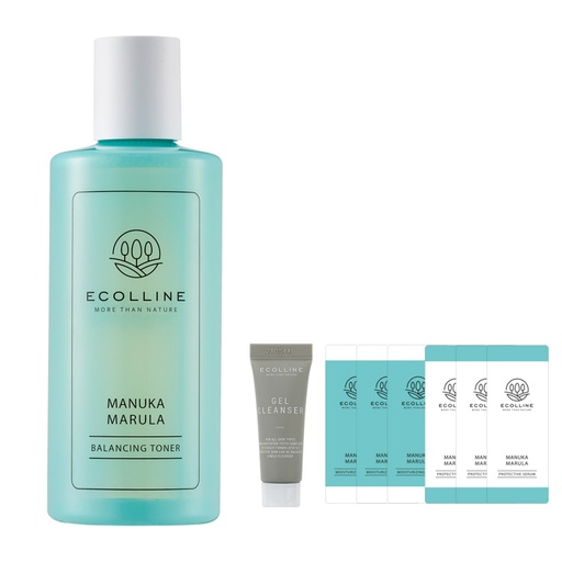 [SKU_2S56LIT_53SJEIC] Ecolin Manuka Marula Balancing Toner 300ml + MTN Sampler