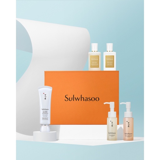 [SKU_34NZ1CJ_7ELMXGZ] Sulwhasoo Brightening Cream Creamy Glow Sun Cream 50ml Set