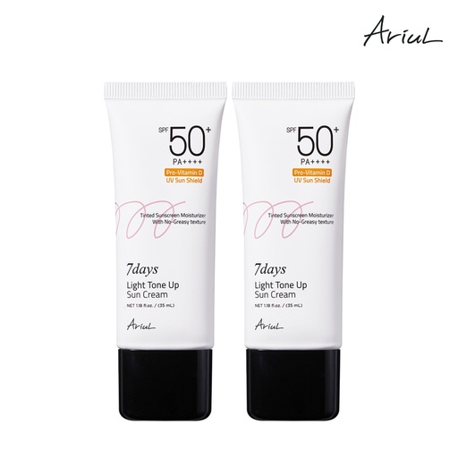 [SKU_31IU9Q9_6X410PF] Ariel 7 Days Light Tone-up Sun Cream SPF50+ PA++++