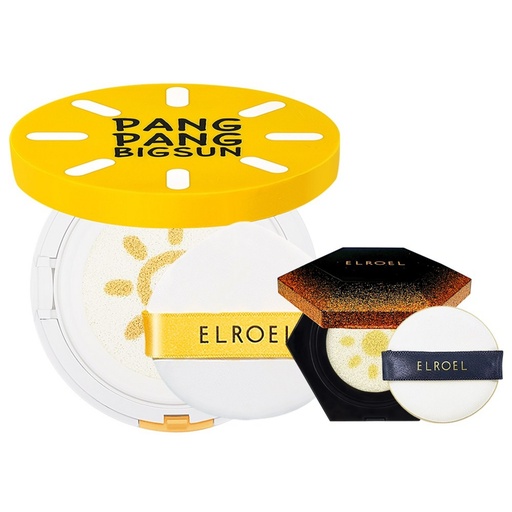 [SKU_3BKG4TD_8FCPIN0] Lloel Pang Pang Big Sun Cushion S7 Original 25g+ Mini Black 8g