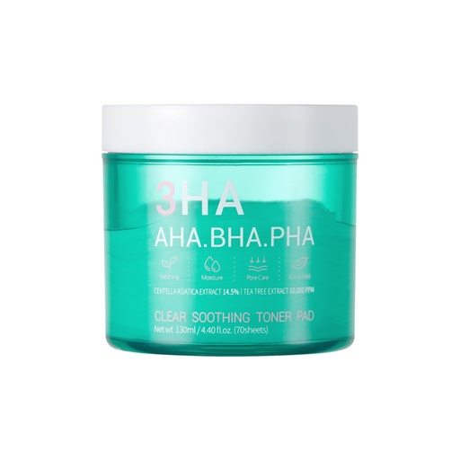 [SKU_3AH92GO_8A9FL7G] Threeha Cica Soothing Toner Pads