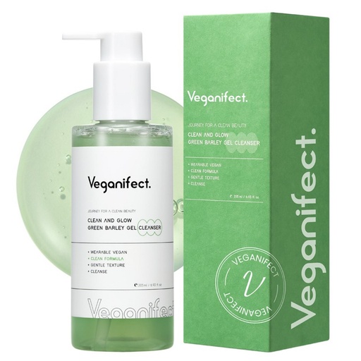 [SKU_35KQJQO_7JJ3GTE] Vegan Effect Clean & Glow Green Barley LHA Gel Cleanser