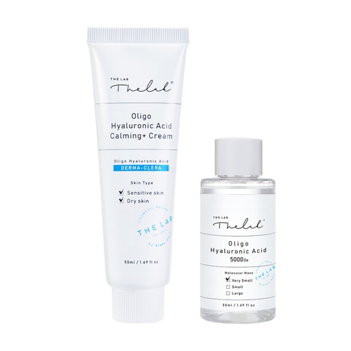 [SKU_31R8WQ4_6YM3IIB] The Lab by Blanc Doo Oligo Hyaluronic Acid Calming Plus Cream 50ml + Toner 50ml Set