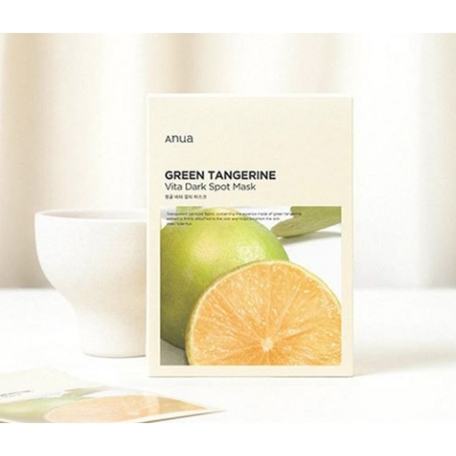 [SKU_2J09T1M_3XGVOSF] Anua Green Tangerine Vita Blemish Sheet Mask Pack 25ml