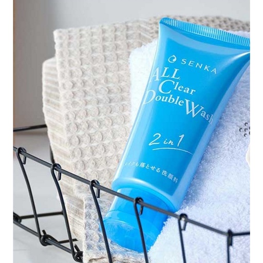 [SKU_2YAL0BJ_6D4IH1U] Senka All Clear Double Wash A Cleansing Foam