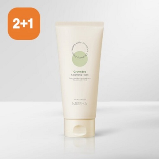 [SKU_35C8V8L_7PHJM4X] Missha Creamy Latte Cleansing Foam Green Tea