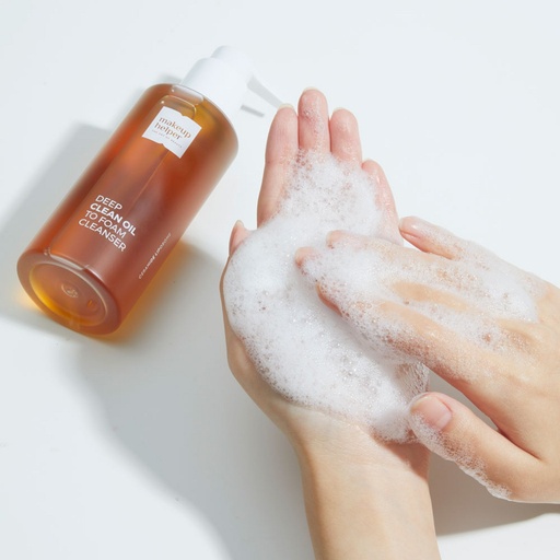 [SKU_369M7WC_7NA7SKG] Makeup Helper Deep Clean Oil to Foam Cleanser