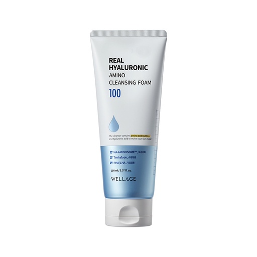 [SKU_305G58F_6OP84YP] Wellage Real Hyaluronic Amino Cleansing Foam