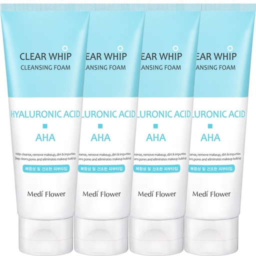 [SKU_41ZN8C_CUTM4L] Medi Flower Clear Whip Cleansing Foam Hyaluronic Acid