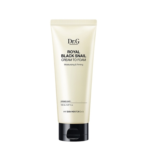 [SKU_355XU6X_7H69033] Dr.G Royal Black Snail Cream to Foam