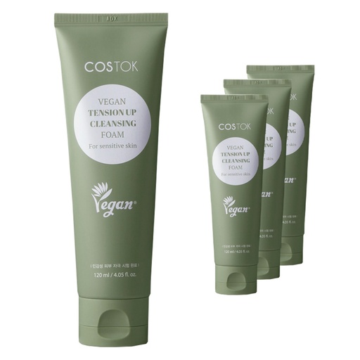 [SKU_30BPDW9_6PRKHGD] Costok Vegan Tension Up Cleansing Foam 120ml