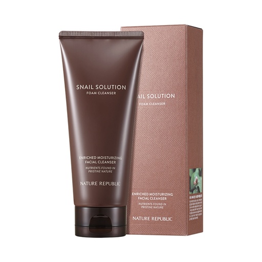 [SKU_2ZOKLHU_6LUOM6C] NATURE REPUBLIC Snail Solution Foam Cleanser