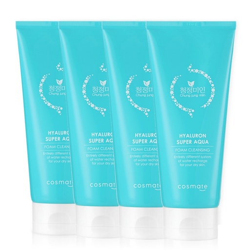 [SKU_2ICT0RP_3UF1WO0] Pure Beauty Hyaluron Super Aqua Foam Cleansing