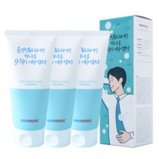 [SKU_29GRTHV_2YWKN9L] Manneric all-in-one deep cleansing foam and shaving