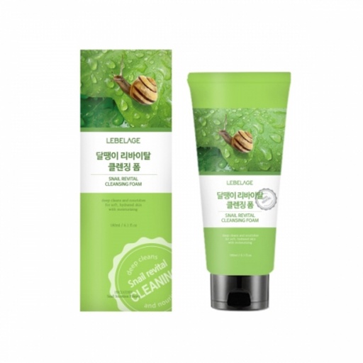 [SKU_2PSMBIH_4SYR9KD] Leverage Snail Revital Cleansing Foam