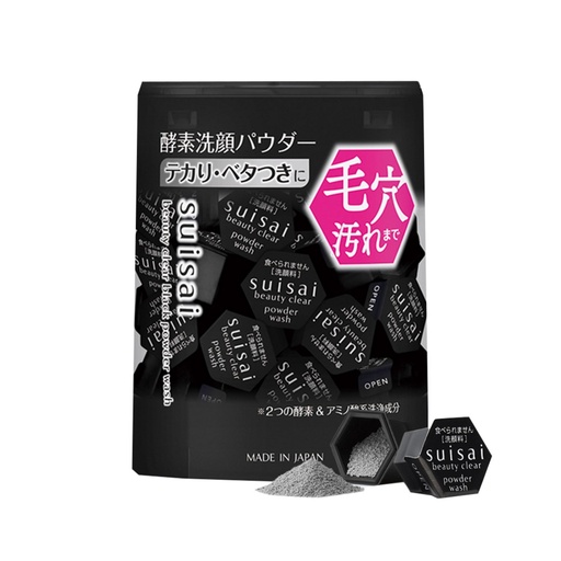 [SKU_2W1FHP4_5YCX11N] Suisai Beauty Clear Black Powder Wash 32p