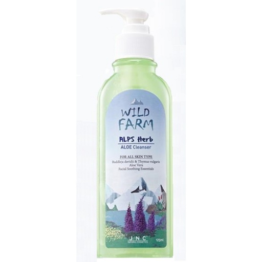 [SKU_OATK_2WGYK] [OUTLET] Wild Farm Alps Herb Aloe Cleanser 125ml