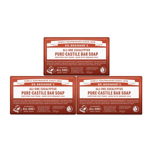 [SKU_2KYBRK9_46OCCAQ] Dr. Bronner's Eucalyptus Pure Castile Bar Soap