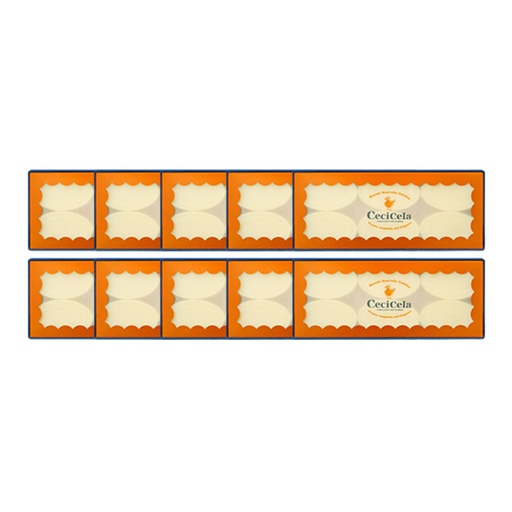 [SKU_32R8QYA_74AZAKG] Cecisella Beauty Bar Egg & Normandy Apple Cedar Vinegar Cleansing Soap 6p