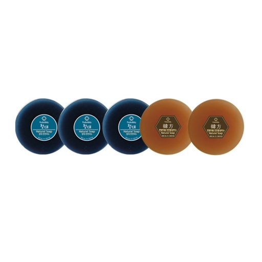 [SKU_2DR6C4_6WZCA8] Probubbly Premium Neutral Soap 5p Set 550g Cheongdae 3p + Herbal Beauty 2p