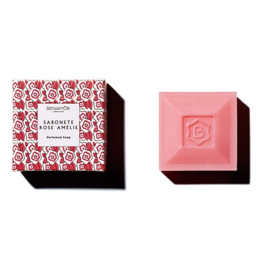 [SKU_38X8JRT_82B0HYI] Benamor Rose Amelie Solid Soap 100g (dry weight 84g)