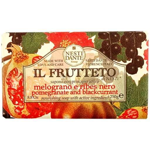 [SKU_U09OCM_1F2K3TI] Nestidante Soap Il Frutetto Pomegranate and Blackcurrant