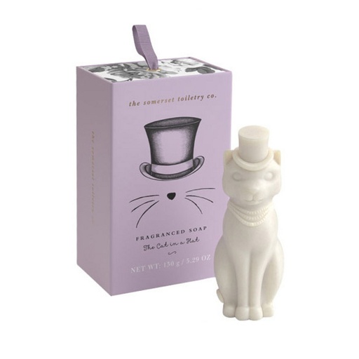 [SKU_N8VYQJ_14DBDEM] TSTC Cat Shaped Soap Grapefruit Scent