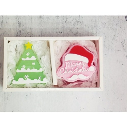 [SKU_37DKMVQ_7TMW1L2] Shining Day Christmas 2 types handmade soap
