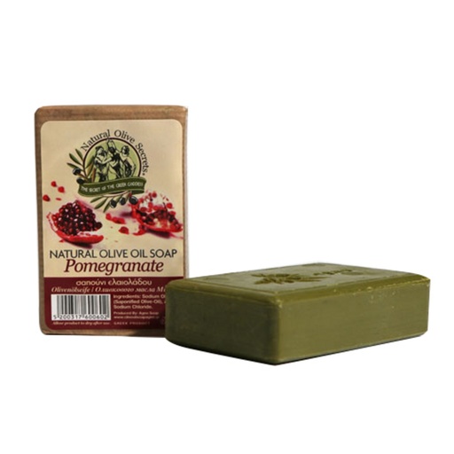 [SKU_2UFKK6_84U135] Agno Greece Olive Cleansing Soap Pomegranate