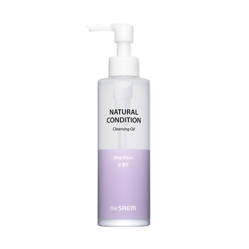 [SKU_NOQOFT_14WTIM0] The Saem Natural Condition Cleansing Oil Deep Clean