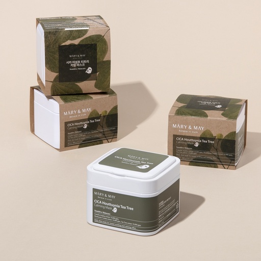 [SKU_2TOYPLM_5G29CXX] Marienmei Shika Eoseongcho Tea Tree Calming Mask Pack 1 pack per day