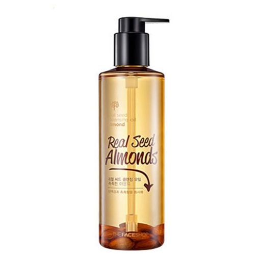 [SKU_3MBG2_G7ILB] THE FACE SHOP Real Seed Moist Almond Mass Cleansing Oil