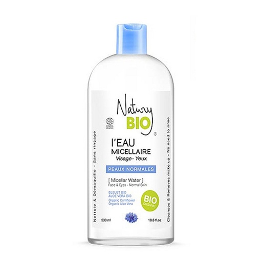 [SKU_12B8SB2_1U4KLG2] Naturibio Micellar Cleansing Water for normal skin