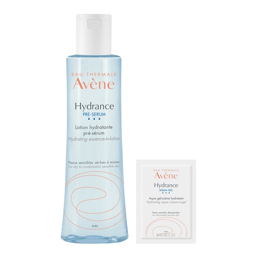 [SKU_2L0ZN7C_4702AJT] Avene Hydrance Essence in Lotion 200ml + Aqua Cream in Gel 2ml Set